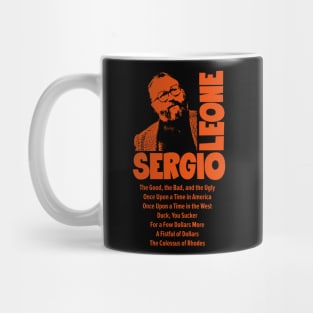 Sergio Leone: A Cinematic Maestro's Legacy Mug